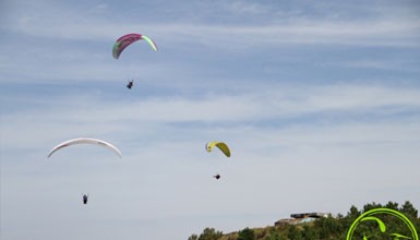 Paragliding in Sopela, on the Basque Coast